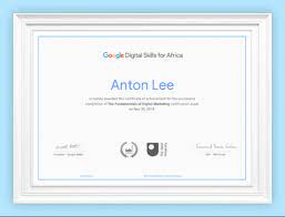 google digital marketing garage