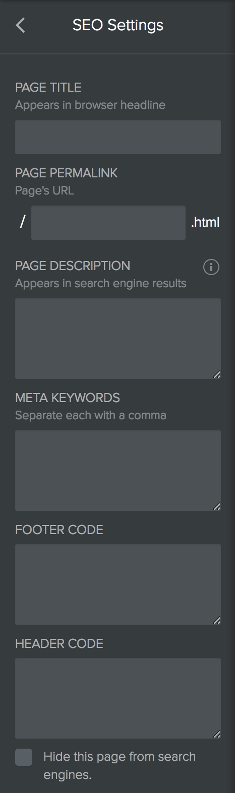 weebly seo