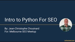 python seo